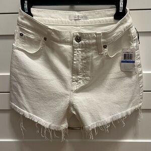 NWTA 7 for all Mankind Denim Shorts